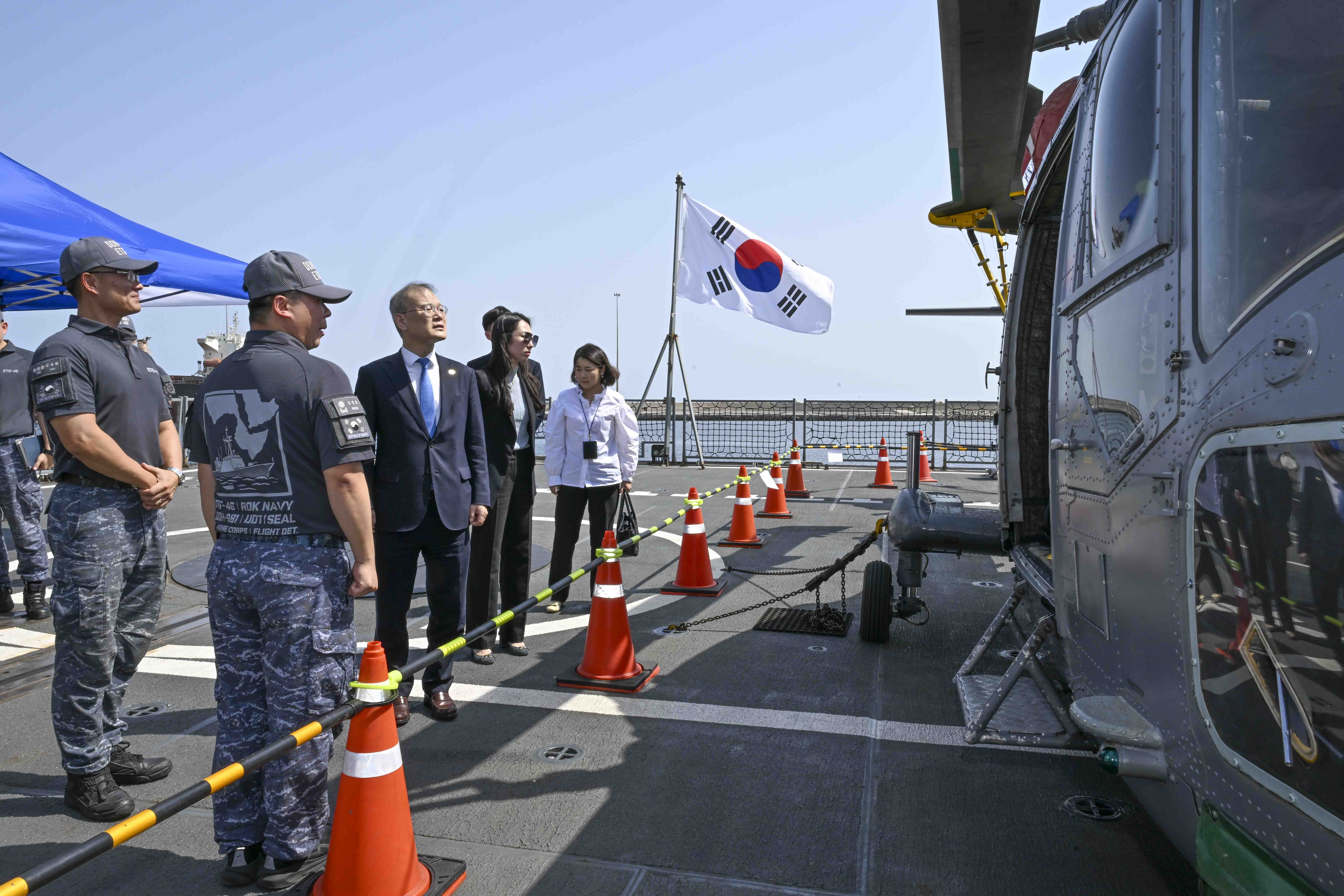 청해부대 46진 격려방문